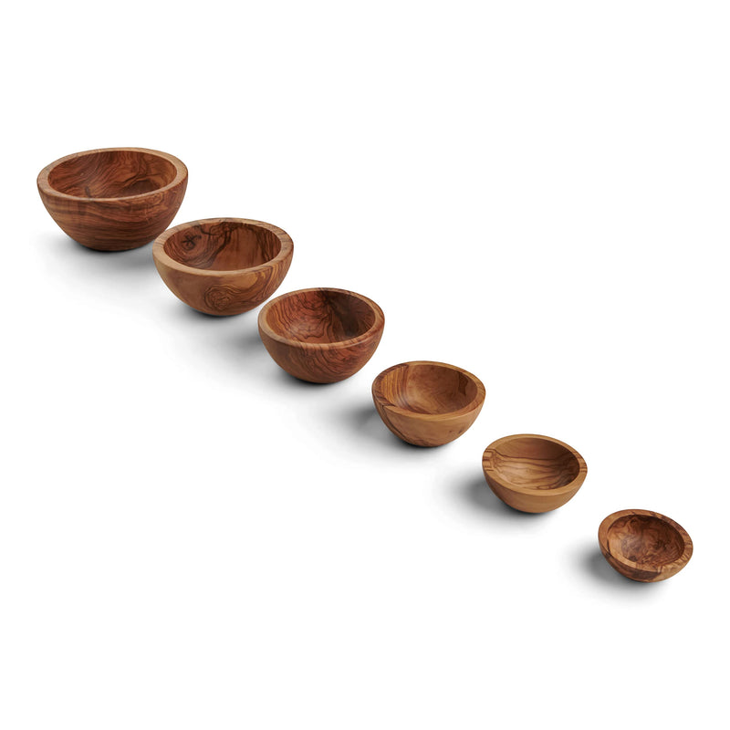 BERARD - Olivewood (Set of 6) Bowls with Gift Box