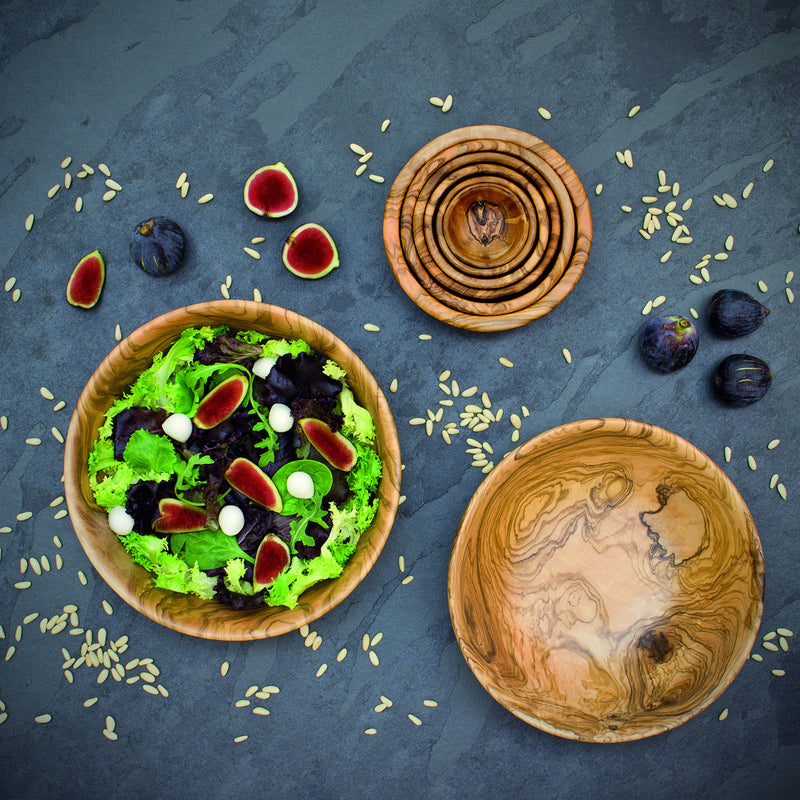 BERARD - Olivewood (Set of 6) Bowls with Gift Box