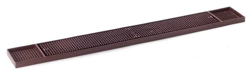 Browne - Bar Drainer Mat - 3.25x27" / 9x68.5 cm - Brown