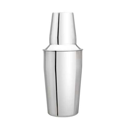 Browne - Cocktail Shaker - 3 Pc - 14.2 oz / 420 mL - 4.8x3.8" / 12.2x9.7 cm - Stainless Steel
