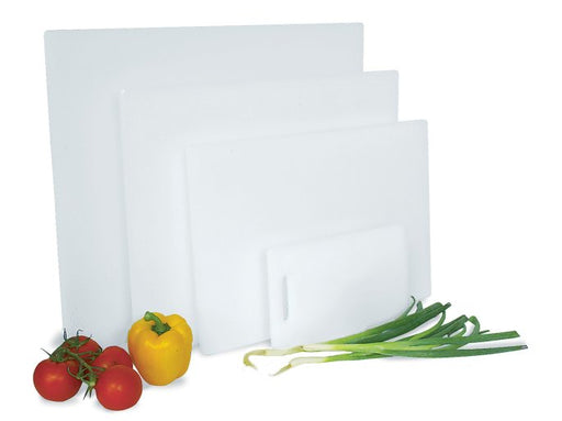 Browne - Cutting Board - MD - PE - 12x18x0.5" / 30.5x45.7x1.3 cm - White