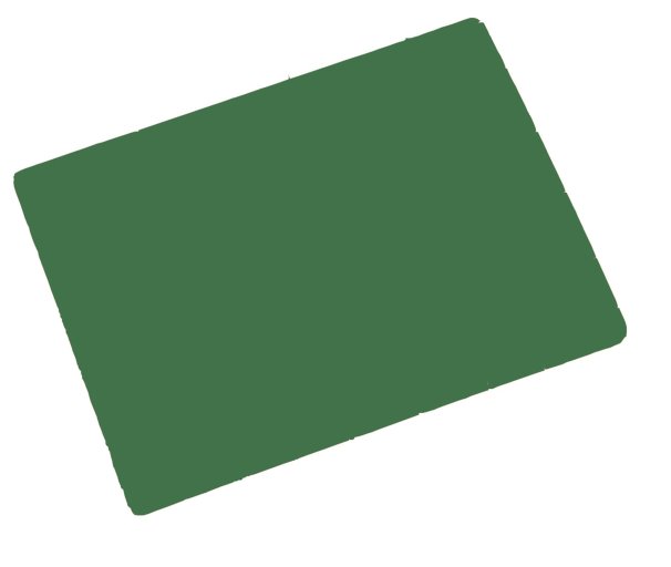 Browne - Cutting Board - MD - PE - 15x20x0.5" / 38.1x50.8x1.3 cm - Green