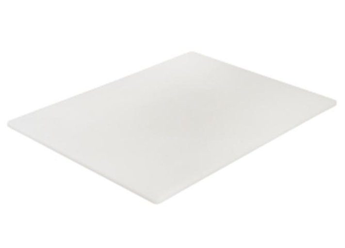 Browne - Cutting Board, MD, PE, 15x20x0.5"/38.1x50.8x1.3cm, White