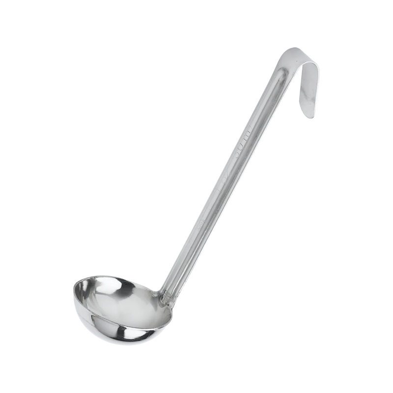 Browne - Demi One-Piece Ladle - 0.5 oz / 15 mL - 4.8" / 12.2 cm - Stainless Steel - Mirror Finish