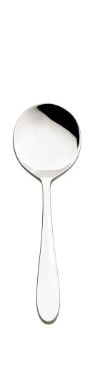 Browne - ECLIPSE Bouillon Spoon, 6"/15.2cm, 18/10 SS, Mirror Finish