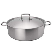 Browne - ELEMENTS Brazier w/Cover, 30qt/28.5L, 19.7x6.1"/50x15.5cm, SS, NSF