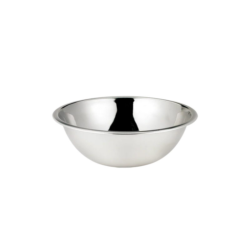 Browne - Mixing Bowl - 6.75QT / 6.4 L - 12.5" / 31.8 cm - Stainless Steel - Mirror Finish