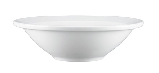 Browne - PALM Grapefruit Bowl, 15oz/444ml, 6.38x1.85"/16.2x4.7cm, Porcelain, White - Limolin 