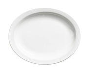 Browne - Palm Oval Platter - D - 11.5" / 29.2 cm - Porcelain - White