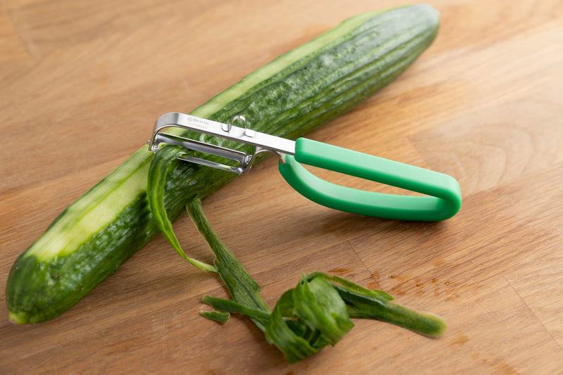 Browne - Straight Peeler - Scalpel Blade,6.5x1.2x0.4" / 16.5x3x1 cm - Green