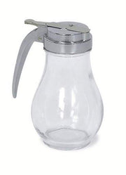 Browne - Syrup Dispenser, Heavy Glass, 14oz/414ml, 6x3.5"/15.2x8.9cm