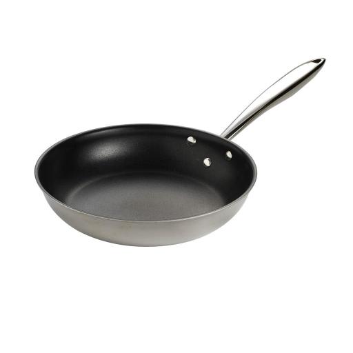 Browne - THERMALLOY Tri-ply Fry Pan, w/Excal., 9.5x2"/24x5cm, SS