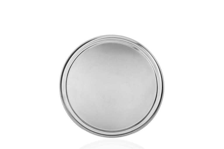 Thermalloy - Wide Rim Pizza Pan - 18" / 45.7 cm Dia - 1" / 2.54 cm Height - 18GA / 1.0 mm - Aluminum