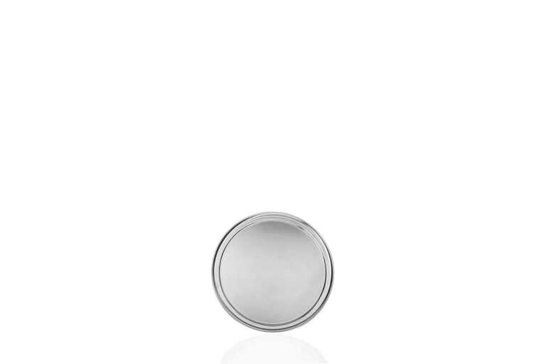 Thermalloy - Wide Rim Pizza Pan - 8" / 20.3 cm Dia - 1" / 2.54 cm Height - 18GA / 1.0 mm - Aluminum
