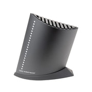 Global - Knife Block holds/10pc Ship Shape Black w/dots - Limolin 