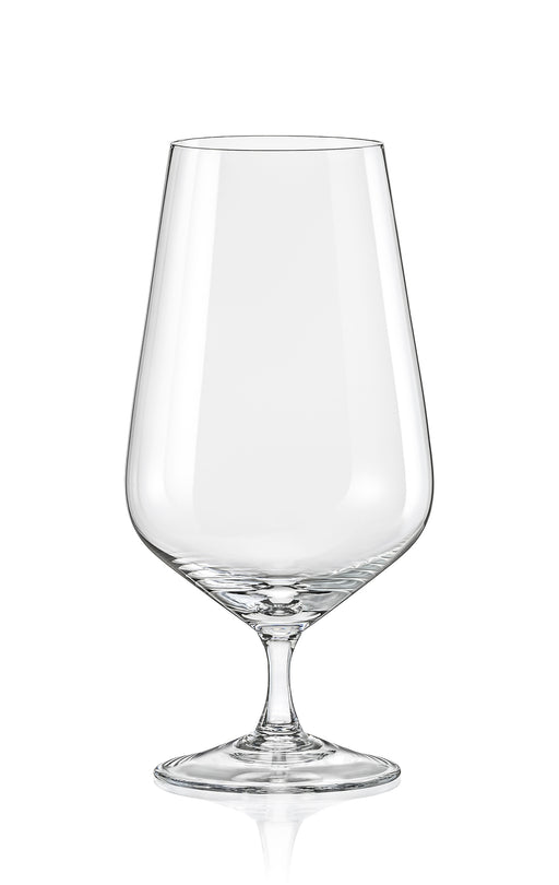 Bohemia Crystal - Sandra Footed Beer / Water Glass