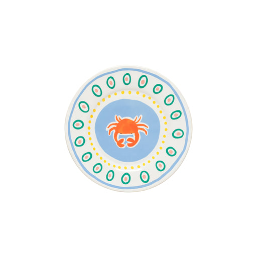 Costa Nova - Summer Bliss Salad / Dessert Plate Crab