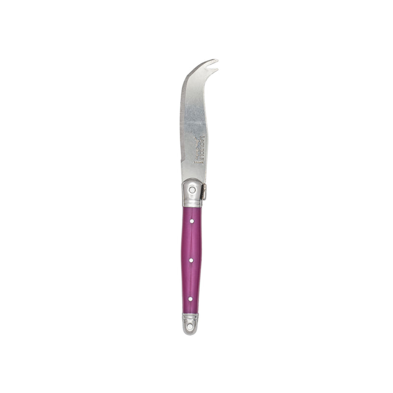 Jean Dubost - Laguiole Mini Cheese Knife Pink Handle