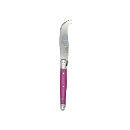 Jean Dubost - Laguiole Mini Cheese Knife Pink Handle