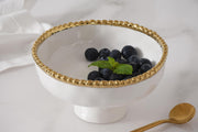 Pampa Bay - Golden Salerno Small Footed Bowl
