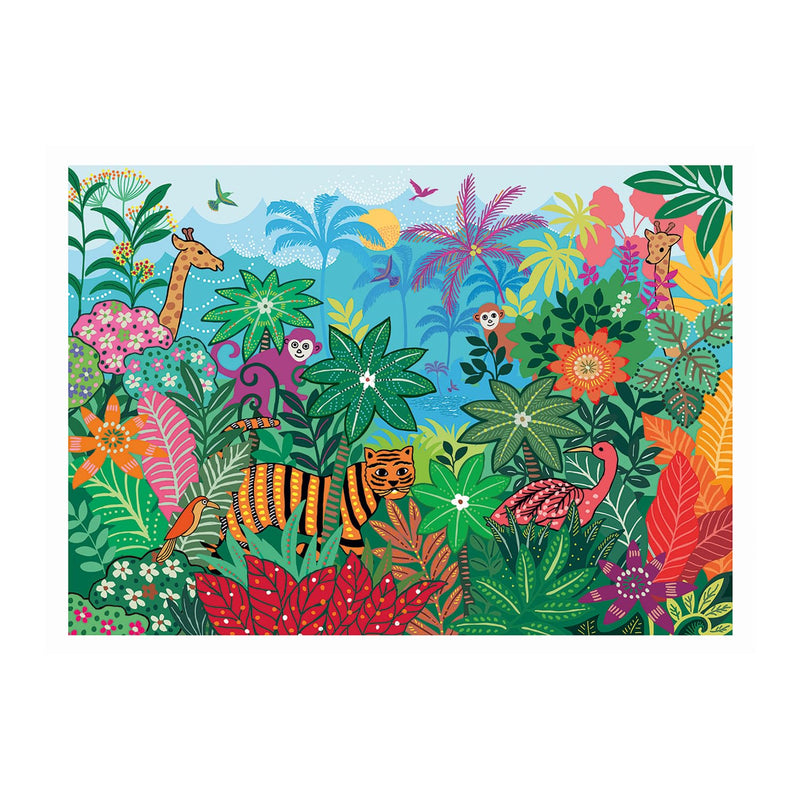 Sentosphere - Puzzles 54 pieces 475X330mm Small Jungle - Limolin 