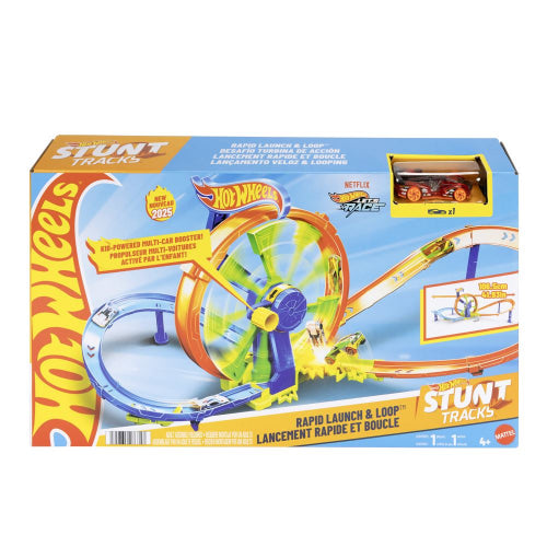 Hot Wheels - RAPID LAUNCH & LOOP PLAYSET