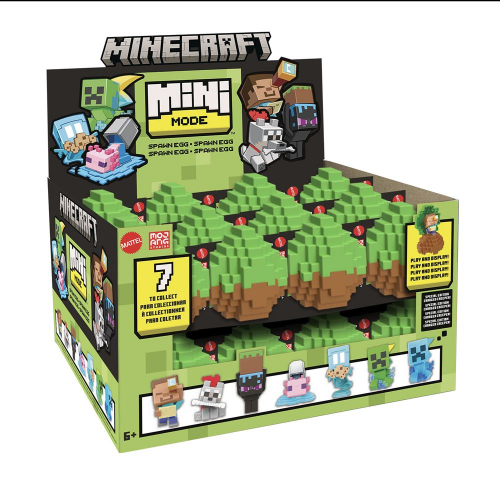 Mattel - Minecraft - Mini Mode Spawn EGG (Single Random Pick)