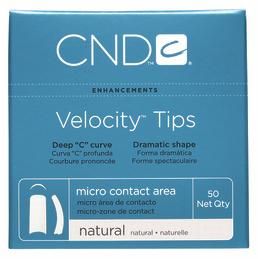 CND - Velocity Tips Natural #3 50Pk