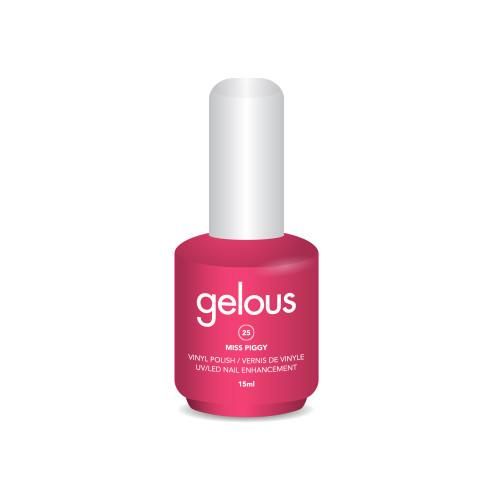 Gelous - Vinyl Polish #25 Miss Piggy 15Ml