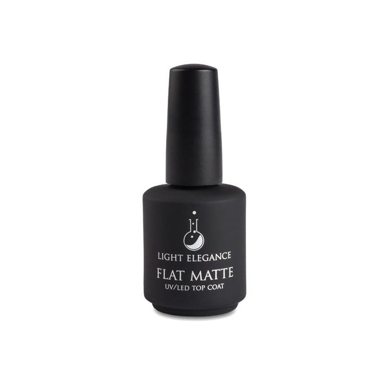 Light Elegance - Flat Matte Uv/Led Top Coat 15Ml