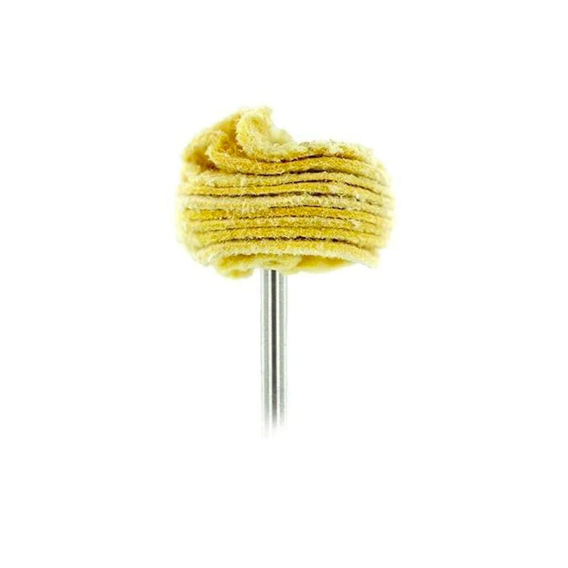 Medicool - Natural Nail And Buffing Bit Chamois Buffing Wheel