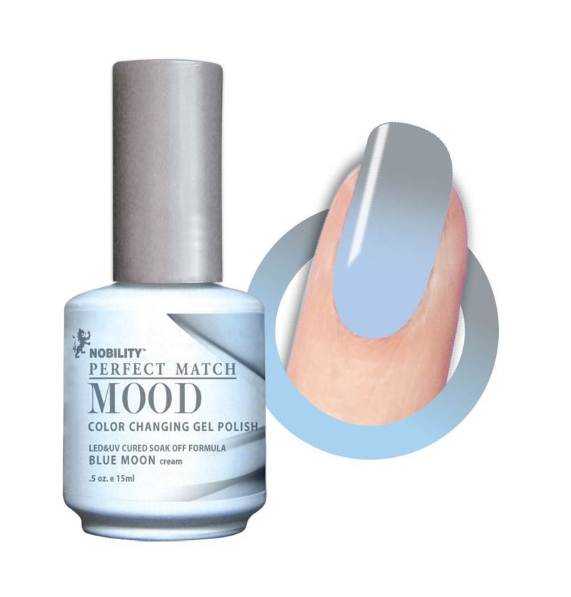 Le Chat - Mood Color 12 Blue Moon (C) 15 ml UV Gel Polish+