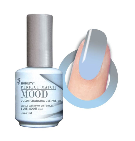 Le Chat - Mood Color 12 Blue Moon (C) 15 ml UV Gel Polish+