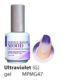 Le Chat - Mood Color 47 Ultraviolet (G) 15 ml UV Gel Polish +