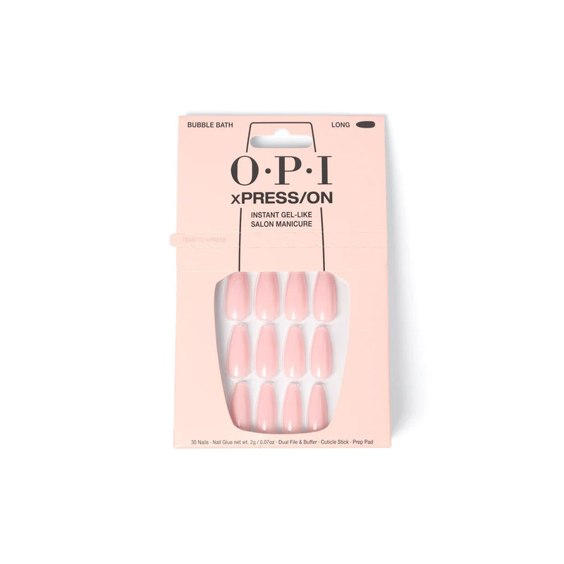 OPI - Xpress ON Artificial Nails Bubble Bath Long Coffin +