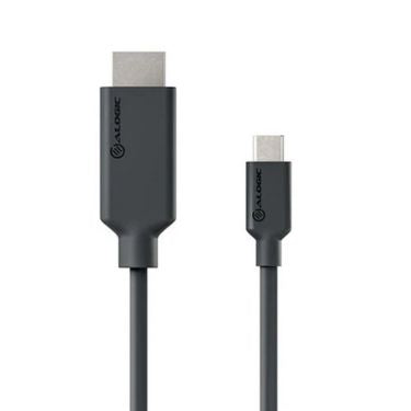 Alogic - USB-C Male to HDMI Male Cable 3FT 4K Elements - Black