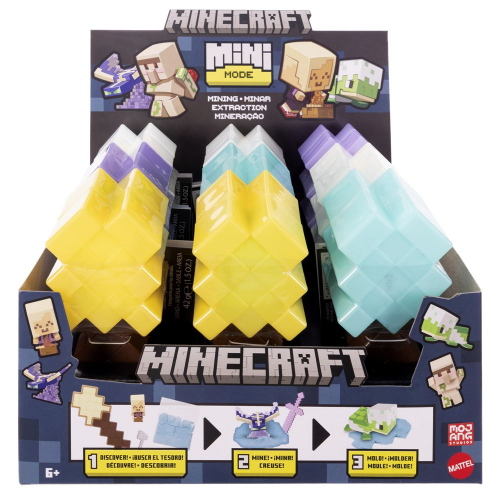 Mattel - Minecraft - Mini Mode Mining Assortment