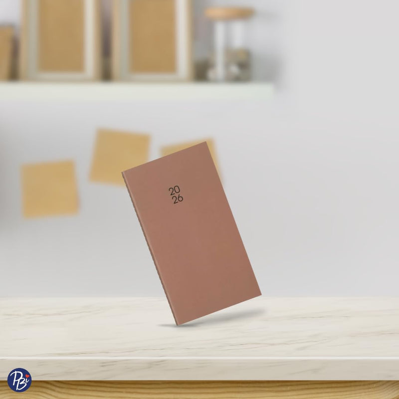 PBI - ANNUAL AGENDA 2026 MINI- MOCHA MOUSSE - Limolin 