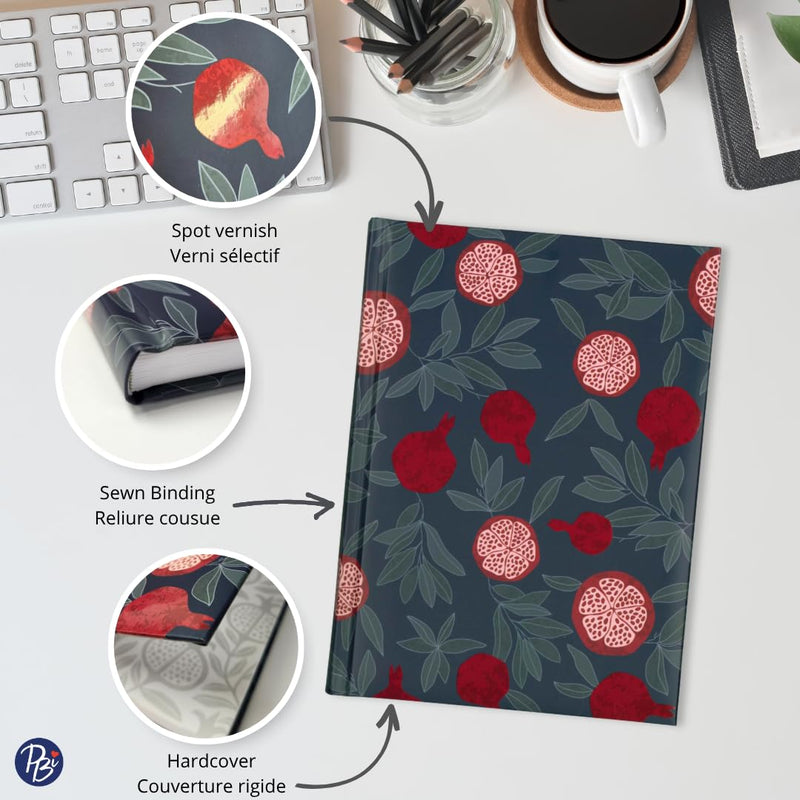 PBI - M. NOTEBOOK  -POMEGRANATE - Limolin 