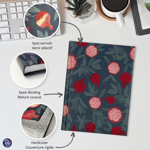PBI - M. NOTEBOOK  -POMEGRANATE - Limolin 