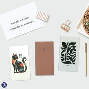 PBI - ANNUAL AGENDA 2026 MINI- BLACK FLOWERS - Limolin 