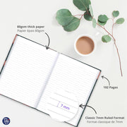 PBI - M. NOTEBOOK  - BLUE MOTIF - Limolin 