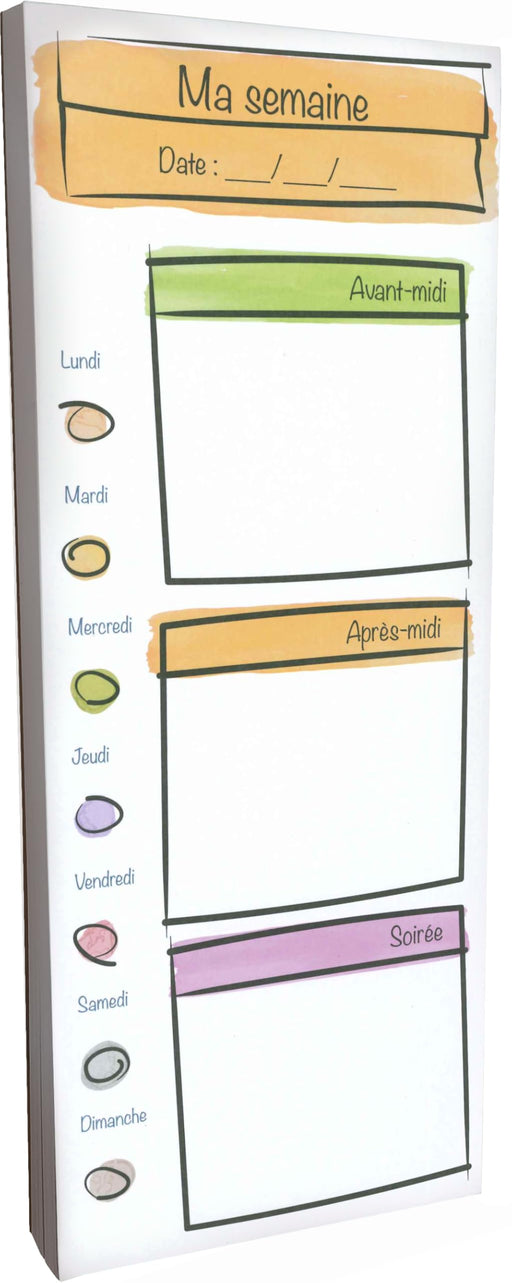 PBI - NOTEPAD- MA SEMAINE