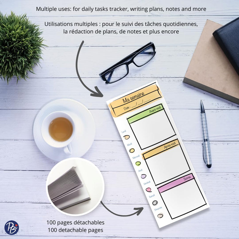 PBI - NOTEPAD- MA SEMAINE