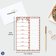 PBI - PLANNING NOTEPAD-ORANGES