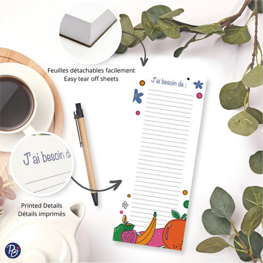 PBI - NOTEPAD- ÉPICERIE