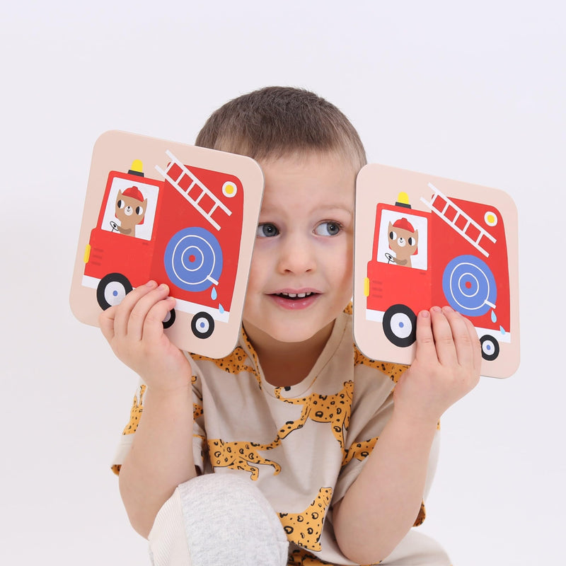 BANANA PANDA - SUUUPER SIZE - MEMORY GAME VEHICLES 24 cards (2+) - Limolin 