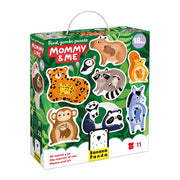 BANANA PANDA - FIRST JUMBO - 11pc PUZZLE MOMMY & ME (18m+) - Limolin 