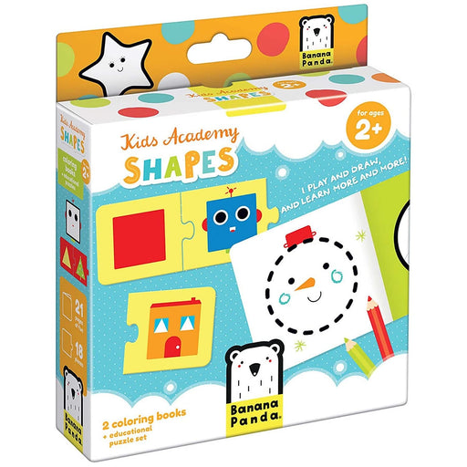 BANANA PANDA - KID ACADEMY - PLAYSET - SHAPES (2+) - Limolin 