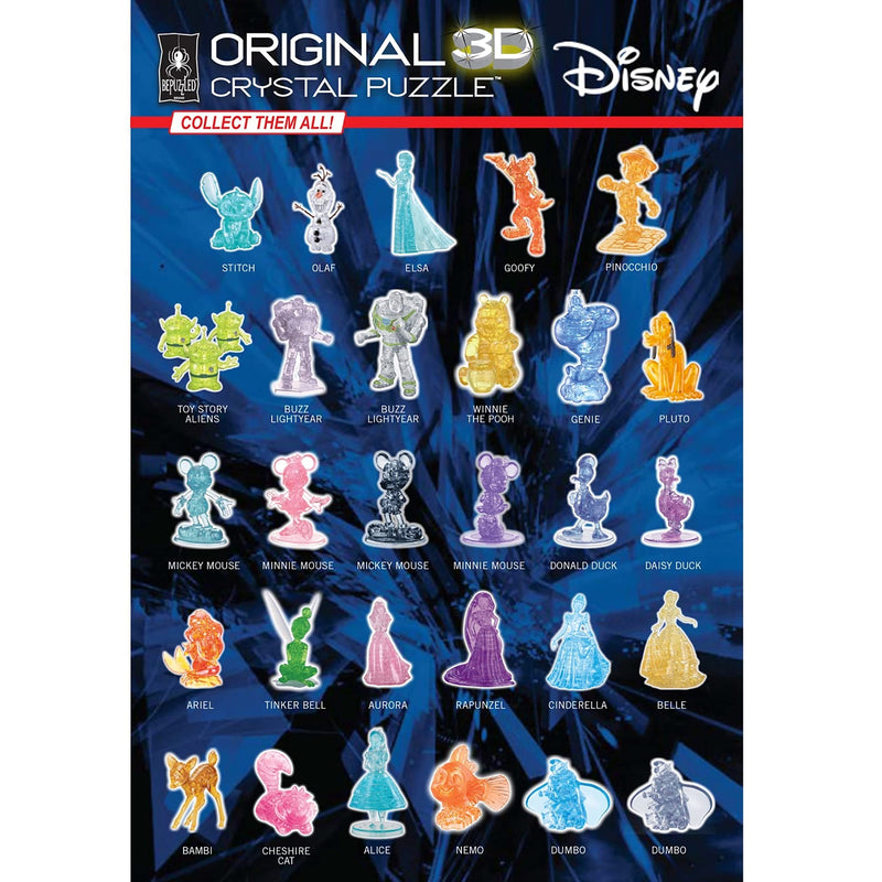 Bepuzzled - Disney - MICKEY MOUSE - LICENSED STANDARD CRYSTAL PUZZLE